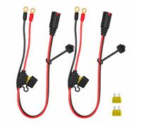 2 Pack GC002 X-Connect fit for NOCO Battery Charger Accessories | M6 (1/4in) XL Eyelet Terminal,Smart Batteries Trickle Charger Cable