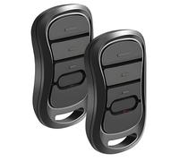 2 Pack Genie 3-Button Intellicode Garage Door Remotes G3T-R G3T-BX, Compatible with Genie Overhead Door Openers