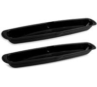 2 Pack George Foreman Grill Oil Grease Catcher Drip Tray Pan Replacement part - 14.5"