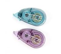 2 Pack Glue Tape Roller, Double Sided Adhesive Tape Roller for Crafts