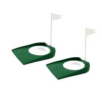 2 Pack Golf Putting Cup Plastic Training Aids Indoor Outdoor