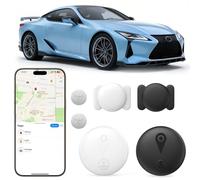 2 Pack GPS Tracker for Vehicles Works with iOS & Android, No Monthly Fee