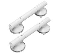 2 Pack Grab Bars for Bathtubs and Showers，Thickened TPE Material Strong Suction Cup, Removable Bathtub Handrails for The Elderly and Disabled，Bathroom Safety Grip