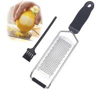 2-Pack Grater, Handheld Parmesan Cheese Grater and Lemon Zester Tool, Hand Grater for Garlic, Ginger and Kitchen Food Preparation, 30 X 6.4