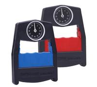 2 Pack Grip Strength Tester,Digital Hand Dynamometer Of Large Strength Range With Precise Sensor & Adjustable Handle For Sports Rehab & Clinical,School Home Use