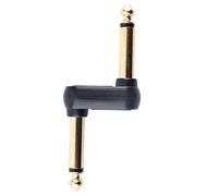 2 Pack Guitar Pedal Coupler 1/4 Inch Guitar Effects Pedal To Pedal Connector Z Type Male To Male Plug Connector Guitar Pedalboard Cables