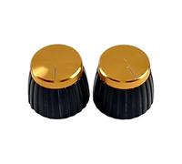 2 Pack Guitar Potentiometer Knobs Nonslip Grip Surfaces Ergonomic Volumes Adjusters Suitable For Professional Musicians Guitar Volumes Knob Potentiometer