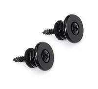 2 Pack Guitar Strap Buttons Nonlip Handling Part Metal Texture Suitable For Various Guitars And Bass Acoustic