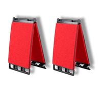 2 Pack Guitar String Cleaner, Guitar Fretboard Cleaner Clean Fretboard Cloth Tool for Cleaning Maintenance Care Kit for Violin Bass Ukulele (Red)