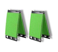 2 Pack Guitar String Cleaner, Guitar Fretboard Cleaner Clean Fretboard Cloth Tool for Cleaning Maintenance Care Kit for Violin Bass Ukulele (Green)