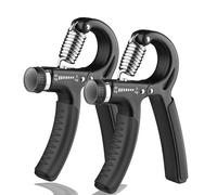 2 Pack Hand Grip Strengthener, Grip Strengthener, Forearm Strengthener, Adjustable Resistance 11-132 Lbs (5-60kg), Hand Exerciser for Grip Strength, Muscle Building and Injury Recover