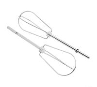 2 Pack Hand Mixer Beaters Stainless Steel Beater, Hand Mixer Replacement for Kenwood Hand Mixers Accessories(Wire rod *2)