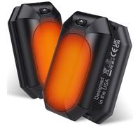 2 Pack Hand Warmers Rechargeable, Electric Hand Warmer Reusable, USB Handwarmers,Outdoor/Indoor/Golf/Camping/Hunting/Pain Relief/Watch Football/Baseball/Warm Gifts for Men Women Kid Birthday Christmas