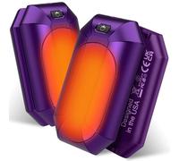 2 Pack Hand Warmers Rechargeable, Electric Hand Warmer Reusable, USB Handwarmers,Outdoor/Indoor/Golf/Camping/Hunting/Pain Relief/Watch Football/Baseball/Warm Gifts for Men Women Kid Birthday Christmas