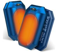 2 Pack Hand Warmers Rechargeable, Electric Hand Warmer Reusable, USB Handwarmers,Outdoor/Indoor/Golf/Camping/Hunting/Pain Relief/Watch Football/Baseball/Warm Gifts for Men Women Kid Birthday Christmas