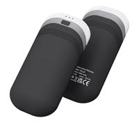 2 Pack Hand Warmers Rechargeable,Thermally Conductive Silicone Hand Warmers for 360° Double-Sided Heat, Ultra-Thin，Portable Pocket-Sized USB Electric Handwarmer, Electronic Gifts for Men Women