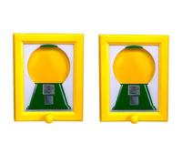 2 Pack HandyCandy Frame, Picture Frame Sweet Dispenser for Kids, Candy Dispenser Picture Wall Mount, Cute Sweet Kid Friendly Toy, Hanging Home Decor for Candies Nut Dog Cat Treats Holiday Presents