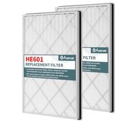 2-Pack HE601 HEPA Filter Replacement, Compatible with Shark Air Purifi-er 6 (HE601 & HE602) Part, HE6FKPET, True HEPA for Shark HE601 Air Purifi-er Filt-er Replacement