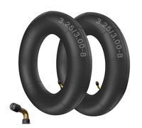 2 Pack Heavy Duty 3.00/3.25-8 with TR87 Bent Metal Valve stem Replacement Inner Tubes for pneumatic wheelbarrow wheel,cart wheel, garden cart, wagons-8 inch Rim Sizes