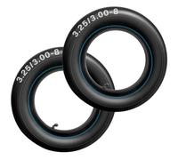2 Pack Heavy Duty 3.00/3.25-8 with TR87 Bent Metal Valve stem Replacement Inner Tubes for pneumatic wheelbarrow wheel,cart wheel, garden cart, wagons-8 inch Rim Sizes