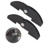 2 Pack Heavy Duty BBQ Smoker Hinge for BBQ Smoker Hinge Doors - Size: 8 X 2 1/4" DIY Parts Weld On Large 3/16 Plate Steel -Weld on-Black