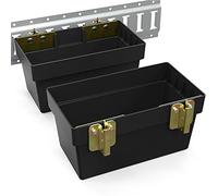 2 Pack Heavy Duty E-Track Basket for E-Track Systems, Trailer E Track Organizing Storage Pail,Organization Bin for Trucks, E-Track Storage Bin - E Track Accessories