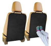 2 Pack Heavy Duty Kick Mats Back Seat Protectors for Kids,X-Large Durable Car Back Seat Cover,Waterproof Sag Proof Kick Mats Back Seat Protector for Vehicles Protect from Dirt,Mud&Scratches, X-Large