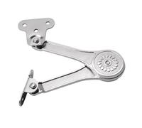 2 Pack Heavy Duty Lid Support Hinges, Adjustable Zinc Alloy Lid Stays for Wooden Chest, Cabinet, Closet, Cupboard, Toy Box, Furniture Hardware