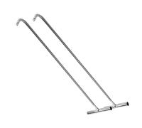2-Pack Heavy Duty Stainless Steel Hooks for Pulling, Lifting, and Securing Goods, and Strong