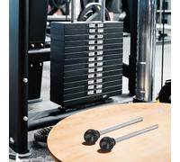 2-Pack Heavy-Duty Weight Stack Pins for Gym Machines - 10mm X 130mm 8mm X 160mm Metal Replacement Pins Compatible with Home and Commercial Fitness Equipment(Ф8×160mm)