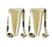 2 Pack Helping Hand Company Soxon Sock Aids, Fabric Sock Aid Tool and Stocking Applicator, Easy to Use Sock Puller Aid for Elderly, Disabled, Pregnant Women, Arthritis and Hip Recovery