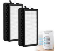 2-Pack HEPA Air Purifier Filters Compatible with Spear & Jackson 38065 | Netta 28W, Replace 38062, Captures Dust Odor Pet Hair Formaldehyde Bacteria - 4-Stage High Efficiency Filtration