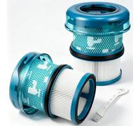 2-Pack HEPA Filter for Dyson DS60 V16 Piston Animal Cordless Vacuum | Post Motor Filters Replacement for Dyson V16 Piston Animal Submarine Cordless Wet and Dry Vacuum Compare to Part No 974676-01