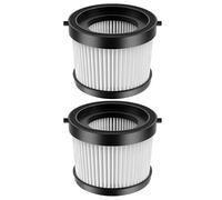 2 Pack HEPA Filter Replacement for DEWALT DCV501HB 20V Cordless Handheld Vacuum Parts with Black Gasket, Washable and Reusable, Compared to Part DCV5011H