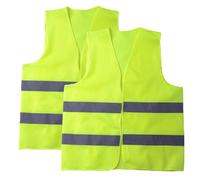 2 Pack Hi Vis Vests,Hi Vis Safety Vests with 2 Reflective Stripes,Night Workwear Reflective Vest,for Traffic Work, Running, Surveyor and Security Guard Construction Vest (5XL Green)