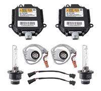 2 Pack HID Headlight Ballast W/Igniter & D2S Bulb for Infiniti G35 G37 JX35 | EX35 EX37 FX35 FX37 FX45 FX50 Q50 Q60 Q70 QX56 QX60 QX70 QX80 28474-89904,28474-8991A Xenon Ballast Control Module
