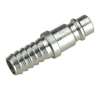 2 Pack High Flow Rate Adaptor Tailpiece For 3/8 Inch Bore Hose - Durable Hardened Steel