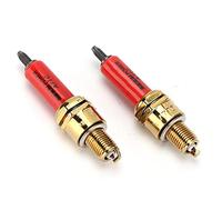 2 Pack High Performance Ignition Spark Plugs For 90cc 140cc Pit Bikes Motorcycles ATVs Quads And Karts With Fast Start Technology And Fuel Efficiency Improvement