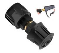 2 Pack High Pressure Quick-Fitting Adapter for Karcher M22 14mm Quick Connect Hose to Gun Adapter, Compatible with Karcher K2 K3 K4 K5 K6 K7 Pressure Washer, Female Fittings
