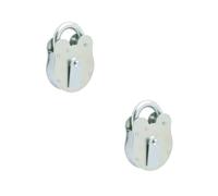 2 Pack High-Security Fire Brigade FB Padlocks for Ultimate Protection