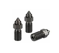 2 Pack High Speed M6 Hardened Steel Nozzle for 3D Printer Ender 3 V3 SE, Ender 5 (Mix-3pcs)