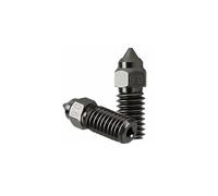 2 Pack High Temperature Wear Resistance Hardened Steel Nozzles for ELEGOO Neptune 4/Pro 3D Printer Parts… (0.6mm)