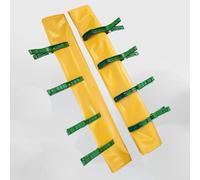 2 Pack High Voltage Electrical Insulating Blanket, 0.4kV to 10kV, 10000V Anti-Electrocution Safety Blankets with 8 Insulated Clips, 31.5x39.4in for Power Maintenance