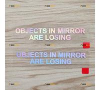 2 Pack Holographic Iridescent Colorful, 10.2cm - Objects in Mirror are Losing Decal Sticker Car Vinyl Side Review Mirrors Funny - 05081 No Background Die-Cut