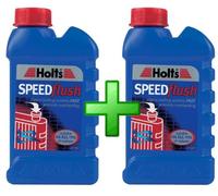 2 PACK HOLTS SPEED RADIATOR FLUSHING LIQUID FLUSH NEW