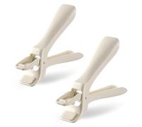 2-Pack Hot Plate Gripper Tongs for Safely Handling Hot Plates, Bowls, Pizza Pans, Air Fryers, and Microwave Oven Dishes