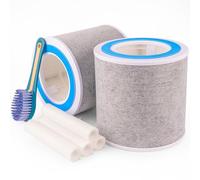 2 Pack HP102 Replacement Filter Compatible with Shark Air Purifier HP100, HP102, HP152, HP102PET, HP105, HP130, HP132, HC450, HC451, HC452, HC455, Part No. HE1FKPET, HE1FKBASMB, HE1FKBAS, HE15FKPET