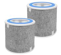 2 Pack HP102 Replacement Filter for Shark HP152 HP100 HP102C HP102PET HP105 HP130 HP132 HP153 HC450 HC450C HC451 HC452 HC452C HC455 UA455 Purifier, True HEPA Odor Lock, HE1FKBASMB HE1FKPET HE1FKBAS