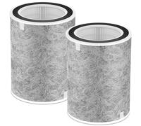 2 Pack HP201 Replacement Filter Compatible with Shark HP201, HP202, UA205, AP1000 and For Shark HC501, HC502 Air Purifier MAX, Absorb 99.97% Particulate, Compare Part HE2FKBASMB, HE2FKBAS.