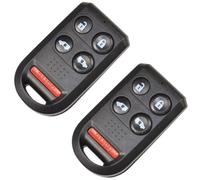2-Pack HQRP Keyless Entry Fob Remote Shell Case 5 Button for Honda Odyssey 05-10